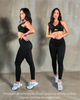 Black Seamless Nylon Set